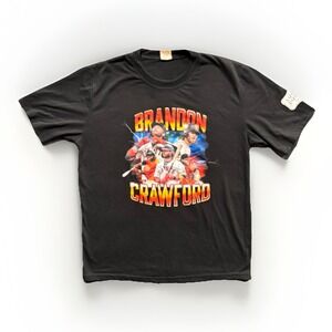 San‎ Francisco Giants 2025 Brandon Crawford Retirement Celebration Day T-Shirt M